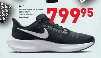 Intersport Herre & dame - air zoom pegasus 39 tilbud