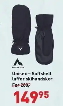 Intersport Softshell luffer skihandsker tilbud