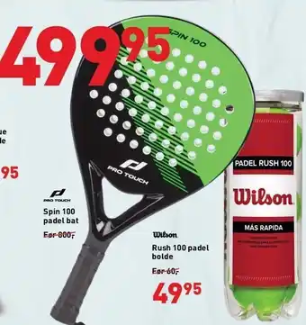 Spin 100 padel bat