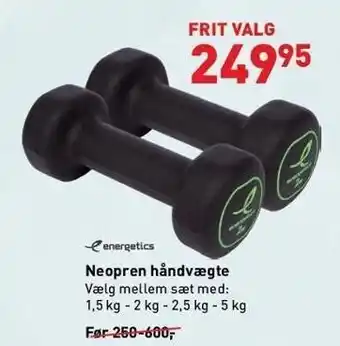 Neopren håndvægte