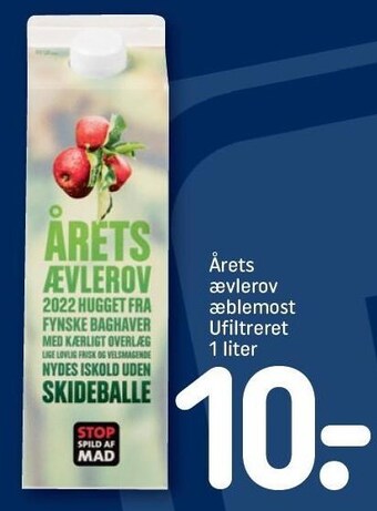 REMA 1000 Årets ævlerov æblemost tilbud