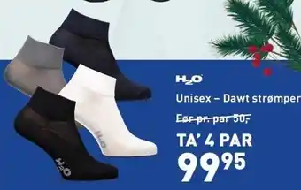 Intersport Unisex - dawt strømper 4-par tilbud