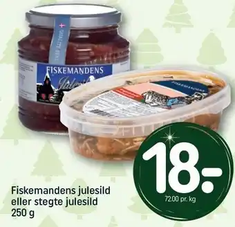 REMA 1000 Fiskemandens julesild el. stegte julesild tilbud