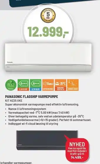 Panasonic Center Panasonic soundbar flagship varmepumpe tilbud