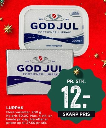 MENY Lurpak tilbud