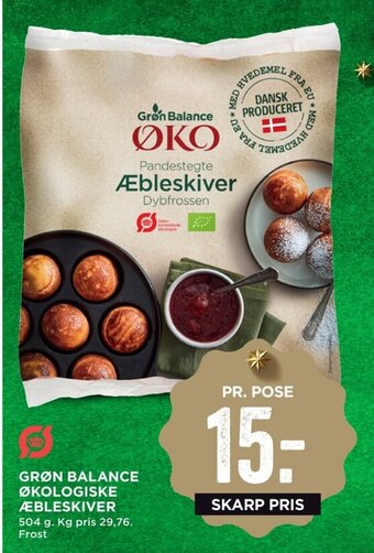 MENY Grøn Balance Økologiske Æbleskiver tilbud