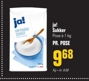 Otto Duborg Ja! sukker tilbud