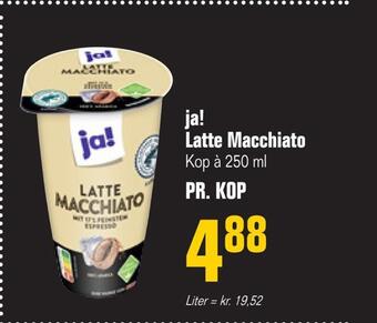 Otto Duborg Ja! latte macchiato tilbud