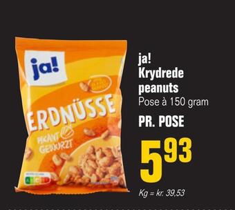 Otto Duborg Ja! krydrede peanuts tilbud