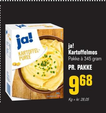 Otto Duborg Ja! kartoffelmos tilbud
