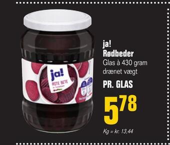 Poetzsch Padborg Ja! rødbeder tilbud