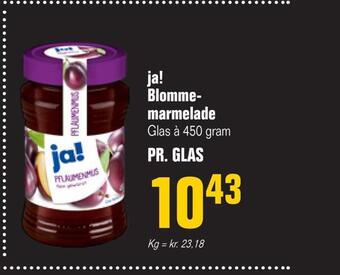 Poetzsch Padborg Ja! blommemarmelade tilbud