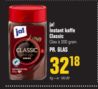 Poetzsch Padborg Ja! instant kaffe classic tilbud
