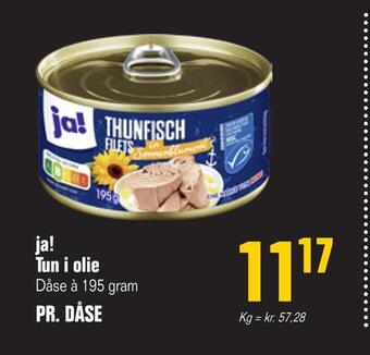 Poetzsch Padborg Ja! tun i olie tilbud