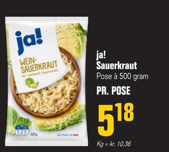 Poetzsch Padborg Ja! sauerkraut tilbud