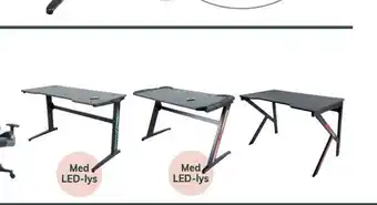 Daells Bolighus Gamerbord med led lys tilbud