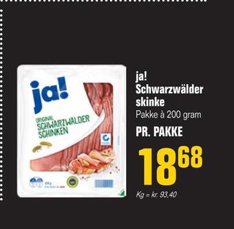 Poetzsch Padborg Ja! schwarzwälder skinke tilbud