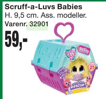 Harald Nyborg Scruff-a-luvs babies tilbud