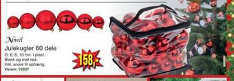 Harald Nyborg Julekugler 60 dele tilbud