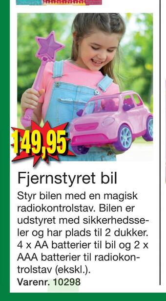 Harald Nyborg Fjernstyret bil tilbud