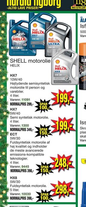 Harald Nyborg Shell motorolie tilbud