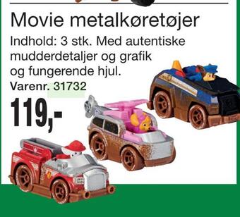 Harald Nyborg Movie metalkøretøjer tilbud