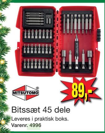 Harald Nyborg Bitssæt 45 dele tilbud