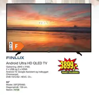 Harald Nyborg Android ultra hd qled tv tilbud
