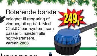 Roterende børste