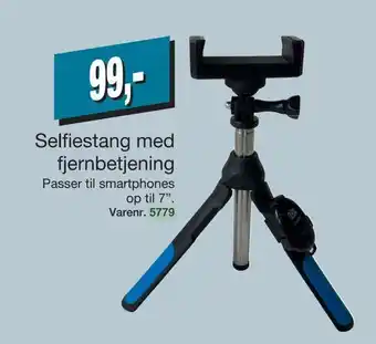 Harald Nyborg Selfiestang med fjernbetjening tilbud