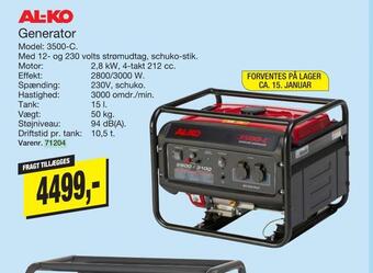 Harald Nyborg Generator tilbud