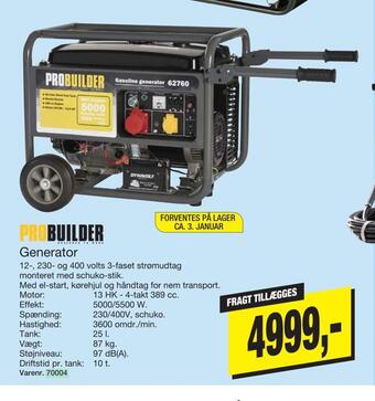 Harald Nyborg Generator tilbud