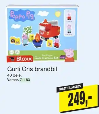 Harald Nyborg Gurli gris brandbil tilbud