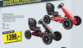 Harald Nyborg Abarth gokart tilbud