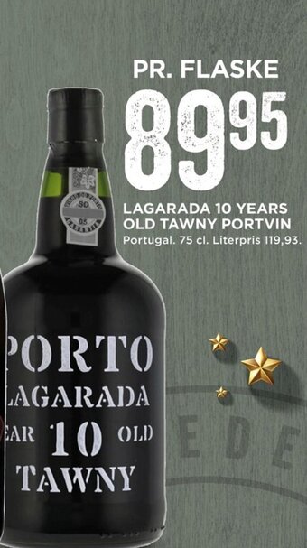 MENY Lagarada 10 Years Old Tawny Portvin tilbud