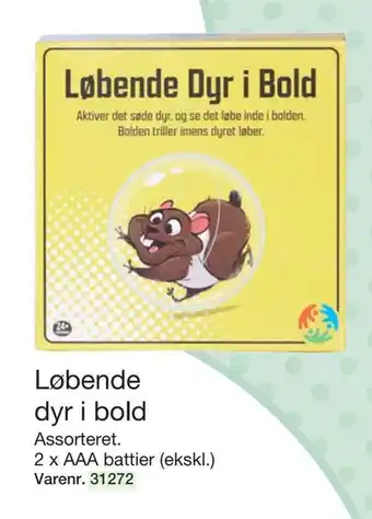 Harald Nyborg Løbende dyr i bold tilbud