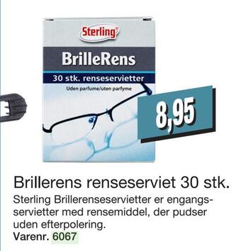 Brillerens renseserviet 30 stk