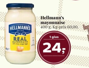 Dagli'Brugsen Hellmanns mayonnaise tilbud