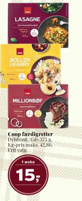 Coop boller i karry