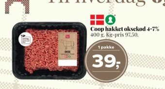 Dagli'Brugsen Ukendt hakket oksekød tilbud