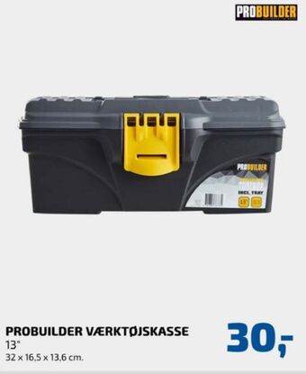 Probuilder værktøjskasse