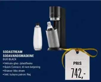 Sodastream sodavandsmaskine