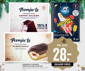 MENY Premier Is Ispinde, Isbåde eller Isvafler tilbud