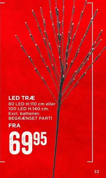 MENY LED Træ tilbud