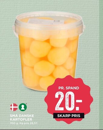 MENY Små Danske Kartofler tilbud
