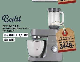 Skousen Kenwood køkkenmaskine tilbud
