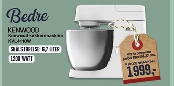 Skousen Kenwood køkkenmaskine tilbud