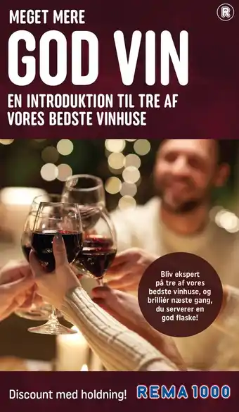 REMA 1000 Meget mere god vin tilbud