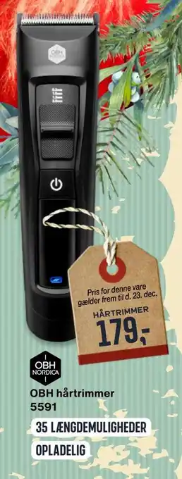 Skousen Obh hårtrimmer 5591 tilbud