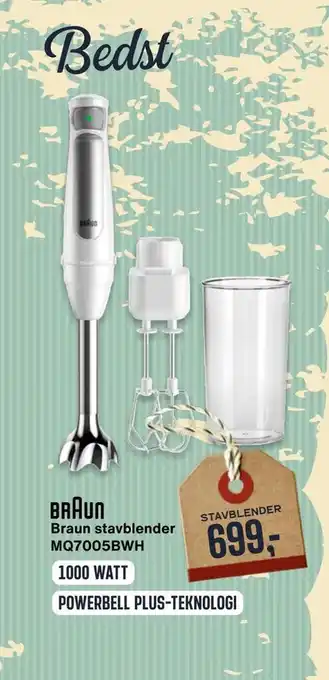 Skousen Braun stavblender mq7005bwh tilbud